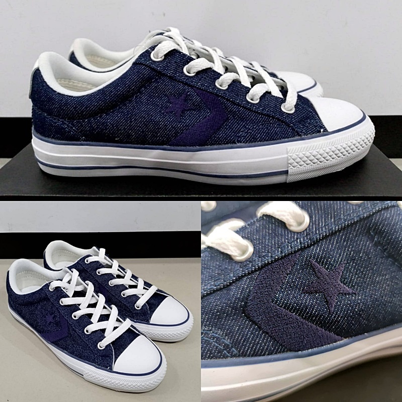 Converse Star Player Made in Thailand ไม่ผลิตแล้ว อาจมีตำหนิบ้างจากการเก็บสต็อก กรุณาอ่านรายละเอียด