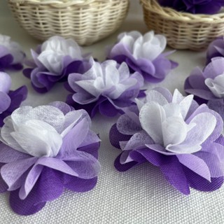 กระดาษสาห่อเหรียญ โทนม่วงขาว  (3 ห่อ)