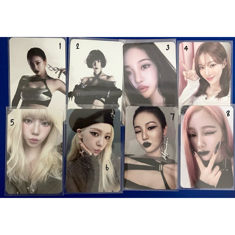 การ์ด Karina Winter Ningning Giselle / Trading aespa