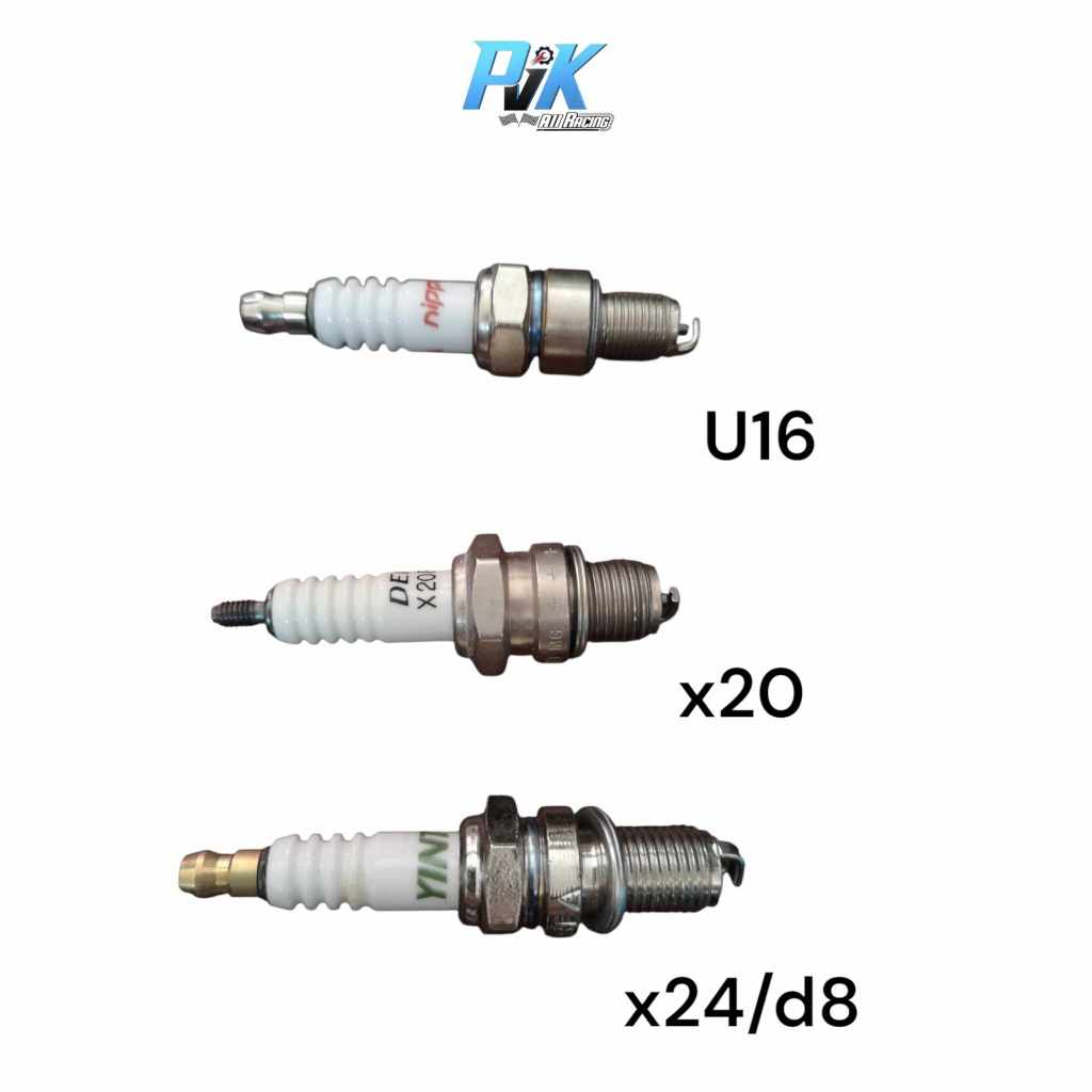 หัวเทียนสามล้อ X-20 X-24 U16 ใส่เครื่อง MD90 lifan125 lifan150 ครบทุกรุ่น