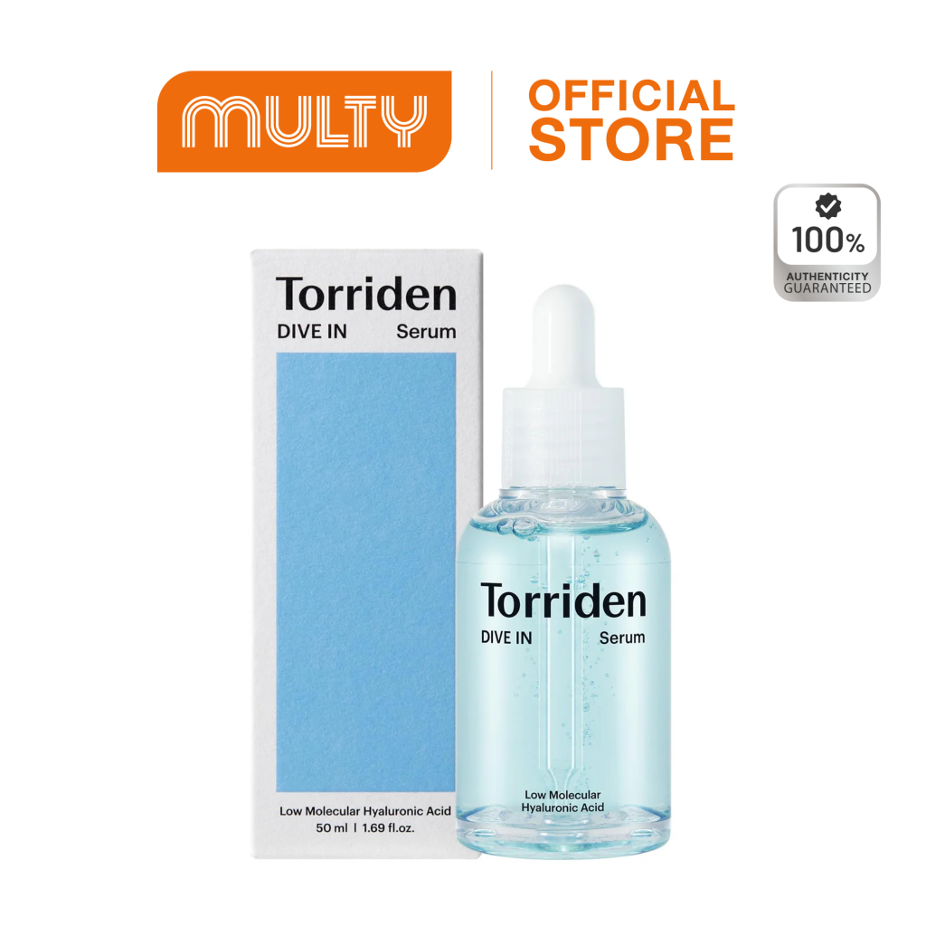 Torriden DiveIn Low Molecule Hyaluronic Acid Serum 50ml.