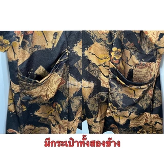 เสื้อยืดแขนสั้น ลายดอก ผ้านิ่มใส่สบาย มีหลายลายหลายสี