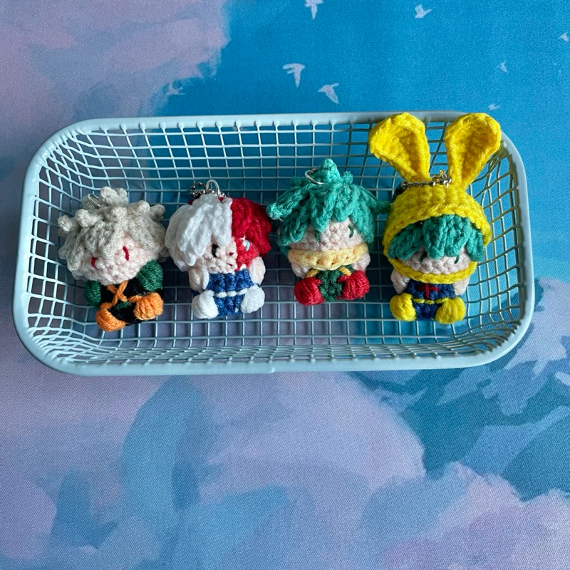 fav.jellyfish | พวงกุญแจไหมพรม my hero academia🏫💥✨ | my hero academia keychains!