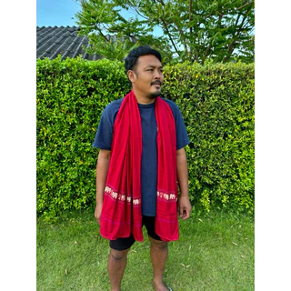 ผ้าขาวม้าลายช้าง (คละสีช้าง) ทอมือต้นตำรับ สีตัวช้างจะคละสีให้ เพราะแต่ละรอบสีของช้างจะมาไม่เหมือนเดิม