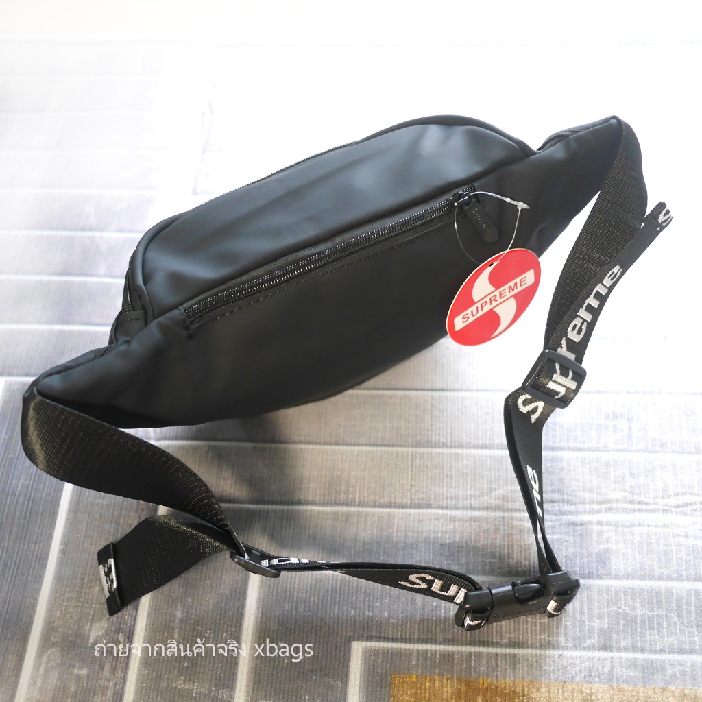 SP15152 waistpouch คาดเอว/คาดอก หนังด้าน กันน้ำ ปักโลโก้ด้านหน้าใหญ่ๆ สายทอโลโก้ ราคา ถูกที่สุด ดีลบีเคเค แกลเลอรีภาพที่ 6