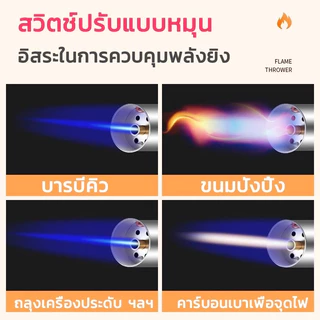 💥จัดส่งที่รวดเร็ว💥หัวพ่นไฟ หัวพ่นแก๊ส สำหรับแก๊สกระป๋อง MASTER TORCH หัวเป่าแก๊ส หัวเบิร์นอาหาร ให้ความร้อนสูง 1300องศา