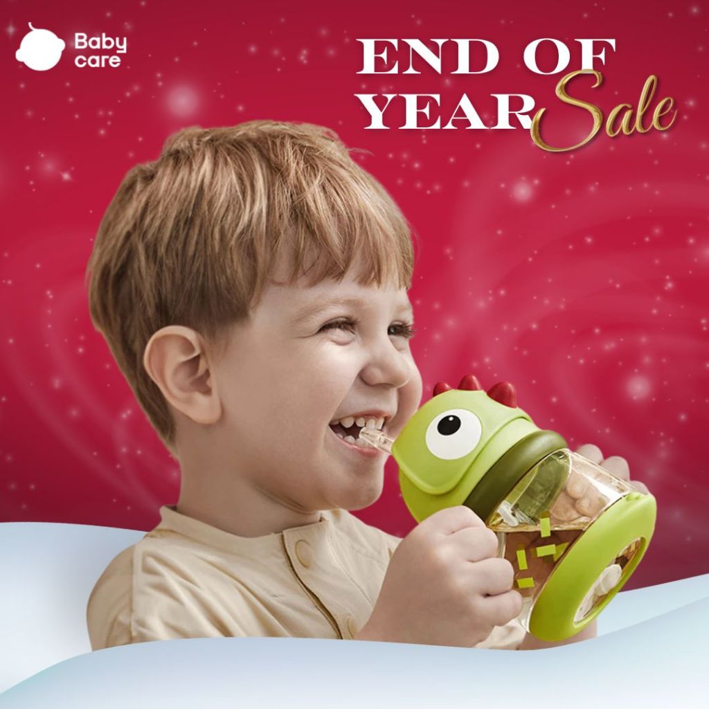 Babycare แก้วหัดดื่มไดโนเสาร์ แก้วหัดดื่มเด็ก หัดดื่มกันสำลัก แก้วน้ำเด็ก แก้วน้ำกันสำลัก แก้วไดโนเสาร์