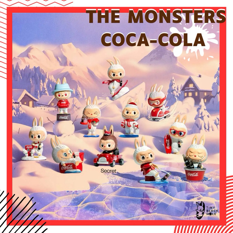 [พร้อมส่ง แบบยกกล่อง] Pop Mart: The Monsters Labubu Coca-Cola