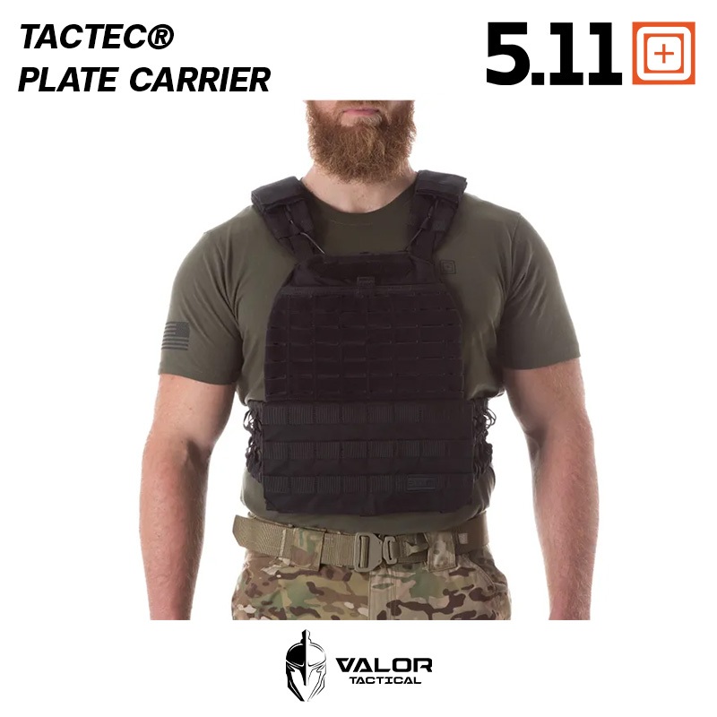 5.11 Tactical - TacTec Plate Carrier เสื้อกราะ เสื้อเวส ไนลอน เสื้อเกราะยุทธวิธี น้ำหนักเบา