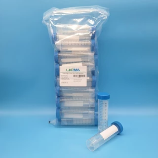 Free-standing Centrifuge Tube 50ml ,Sterile, หลอดทดลองแบบตั้งโต๊ะ ขนาด50 มล.(25 ชิ้น/แพ็ค) (หลอดเก็บเมล็ดกาแฟ)