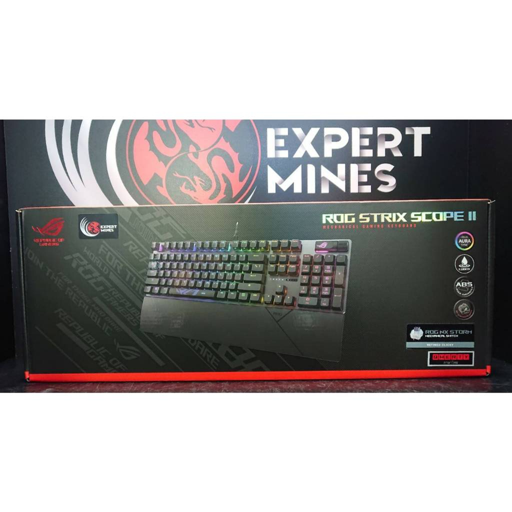 ASUS ROG STRIX SCOPE II NX STORM GAMING KEYBOARD