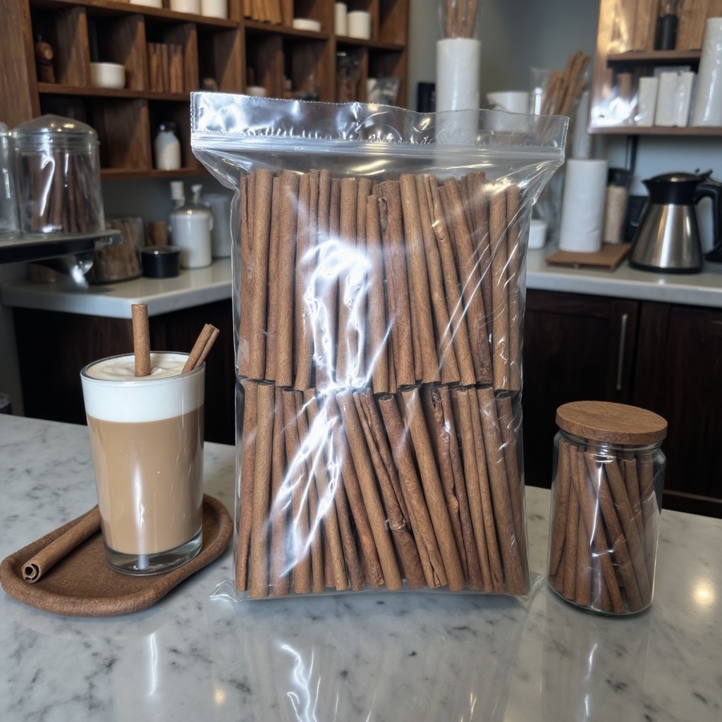 อบเชยแท่ง (Cinnamon Stick) 6 นิ้ว วัตถุดิบเครื่องพะโล้และเครื่องเทศคุณภาพสูง | กลิ่นหอมธรรมชาติ อบเชยแท้ 100% สำหรับ