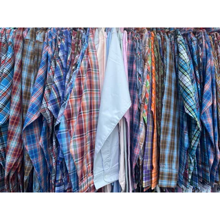 เสื้อแขนยาว 🔥ถูกที่สุด🔥 ลายสก็อต S-2XL