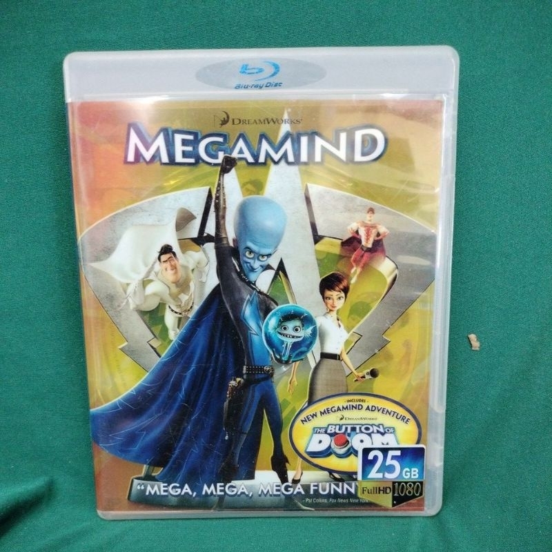 แผ่น Blu-ray หนังเรื่อง megamind แผ่นแท้ มือสอง