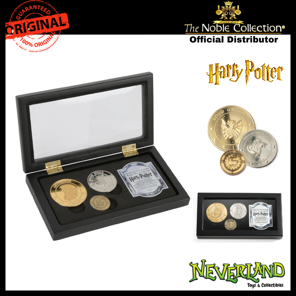 Harry Potter Gringotts Bank Coin Collection by Noble Collection