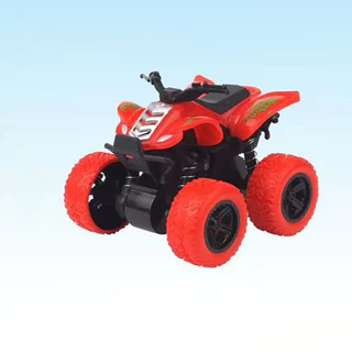 [Sport 4WD]รถของเล่นเด็ก ของเล่นความเฉื่อย รถของเล่นบิ๊กฟุต โช็คสปริง มีกันชนข้างหน้า หมุนได้360องศา