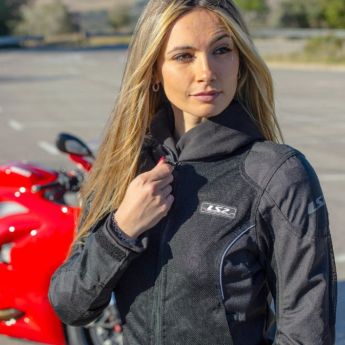 เสื้อการ์ดสำหรับขับขี่รถมอเตอร์ไซค์ LS2 AIRY EVO MAN JACKET ของแท้