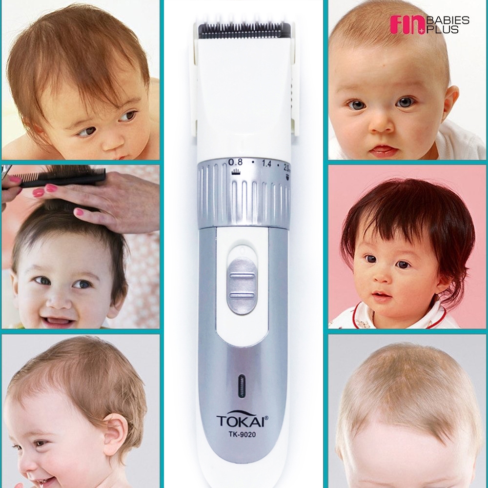 TOKAI ปัตตาเลี่ยนตัดผมเด็กเล็ก ทารกไร้สาย TK-9020 ขนาดกระทัดรัด น้ำหนักเบา ใบมีดอัลลอยด์ไททาเนี่ยม นุ่มนวล เสียงเงียบ