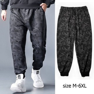 กางเกงโอเวอร์ไซซ์ 6XL กางเกงวอร์มลายพราง หลวม แห้งเร็ว สไตล์…