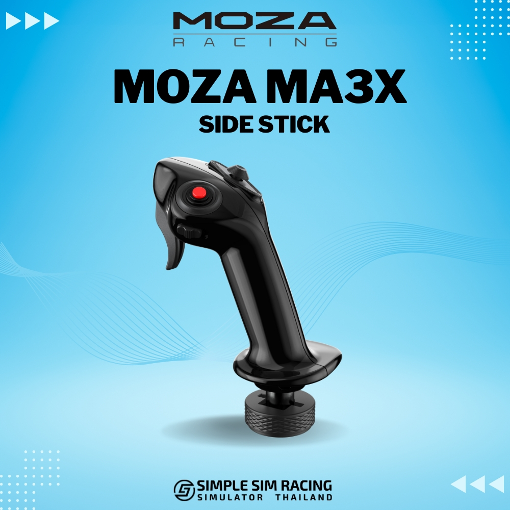 พร้อมส่ง Moza MA3X Side Stick For Flight Sim (ประกันศูนย์ไทย 1 ปี)