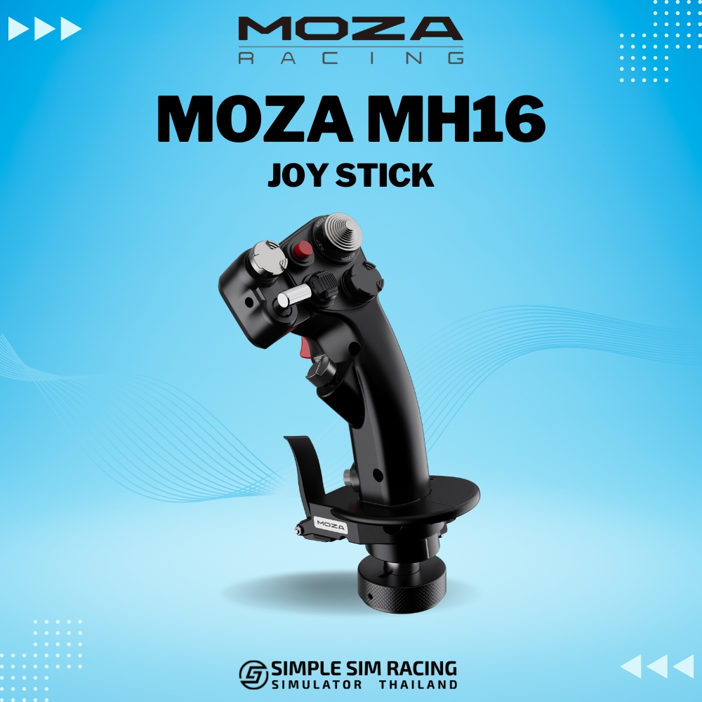 พร้อมส่ง Moza MH16 Joy Stick For Flight Sim (ประกันศูนย์ไทย 1 ปี)