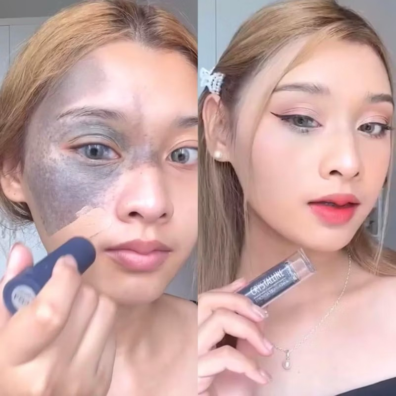รองพื้นแท่งปกปิดขั้นสุด ปิดรอยสัก กันน้ำ กันเหงื่อ   Crystalline Foundation Stick GIFFARINE