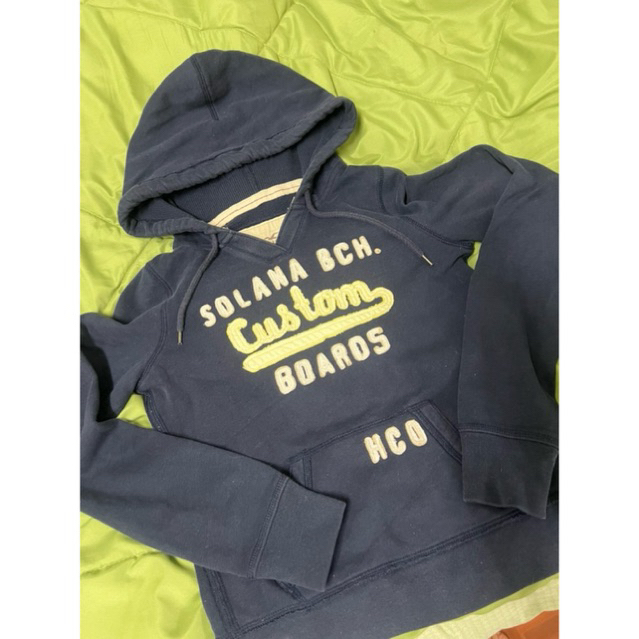 เสื้อกันหนาว hoodie  HOLLISTER สีกรม