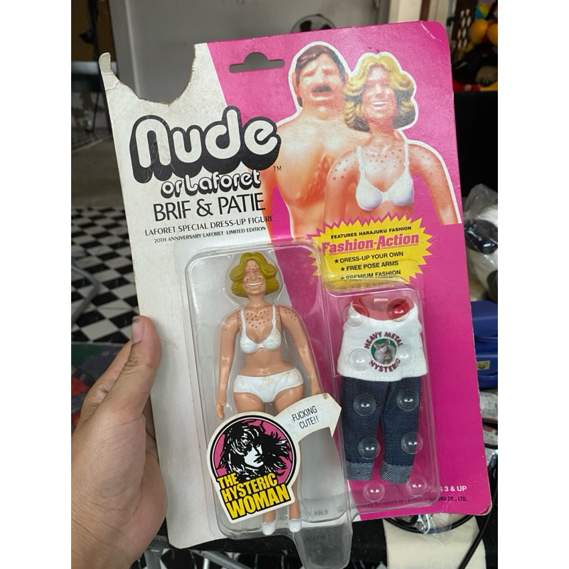 nude or laforet #hysteric glamour