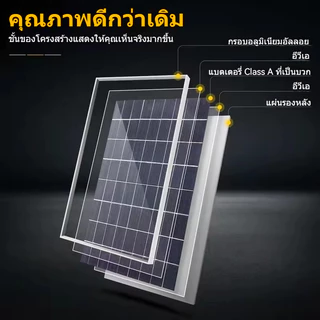(จัดส่งกรุงเทพ) 150W 200W 300W 400W 500W 18V แผงโซลาร์เซลล์คริสตัลเดี่ยว (การออกแบบขนาดกะทัดรัด)