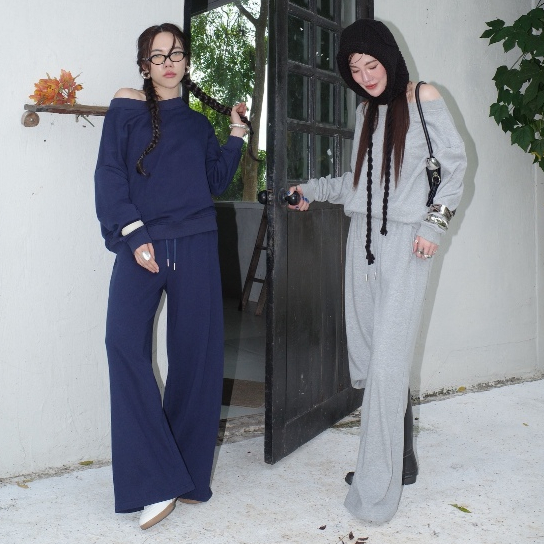 Akkara Studio – Bloom Set ชุดเซตairport ลุคผ้าดีใส่สบายมาก