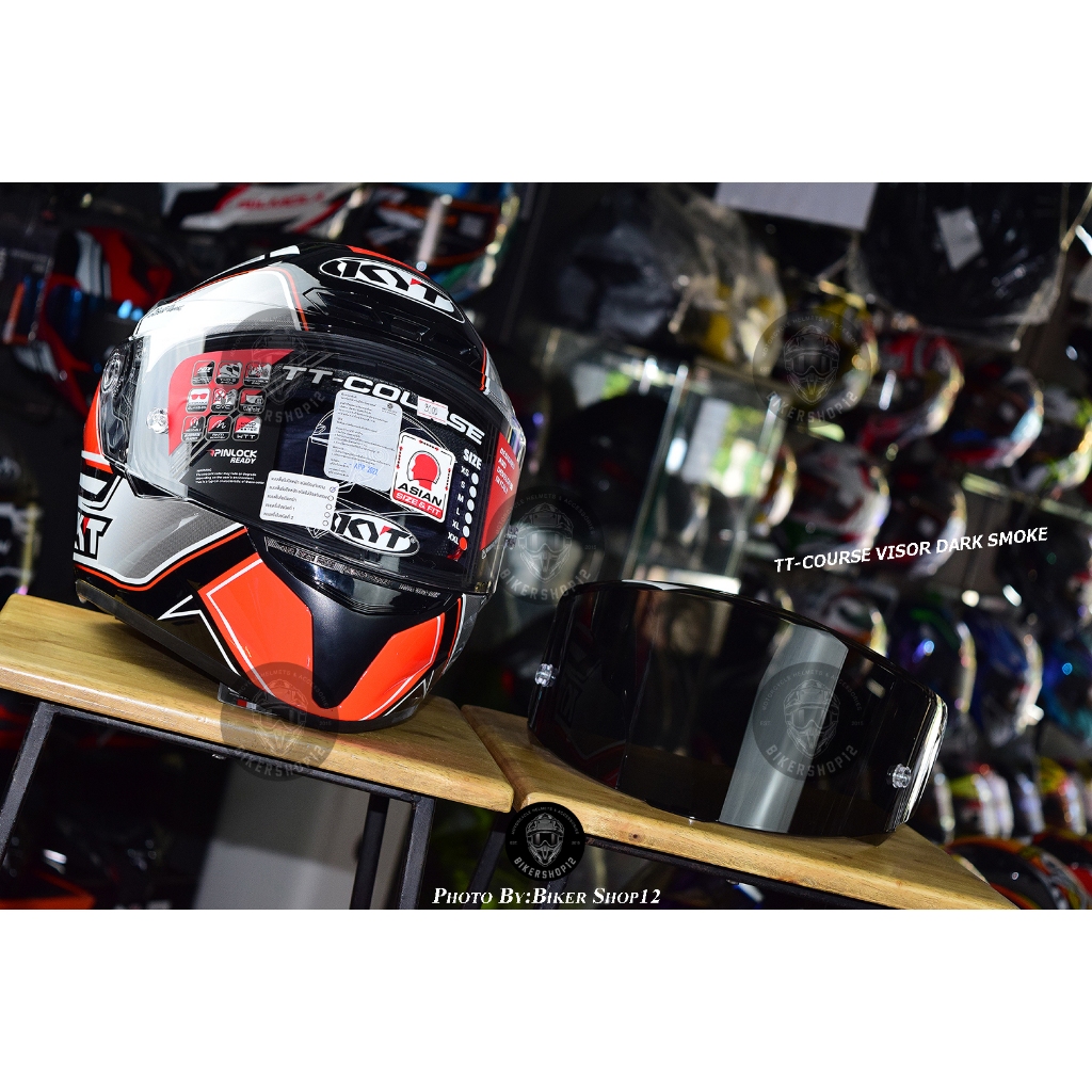 ชิว หรือ หน้ากาก หมวกกันน็อคKYT รุ่น TT-Course ของแท้100% ตรงรุุ่น