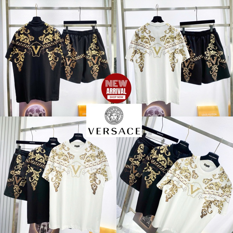 VERSACE SET  🏷️ ชุดเซทผู้ชาย Louis Vuitton | Hiend 1:1 | เสื้อผ้าแบรนด์เนม