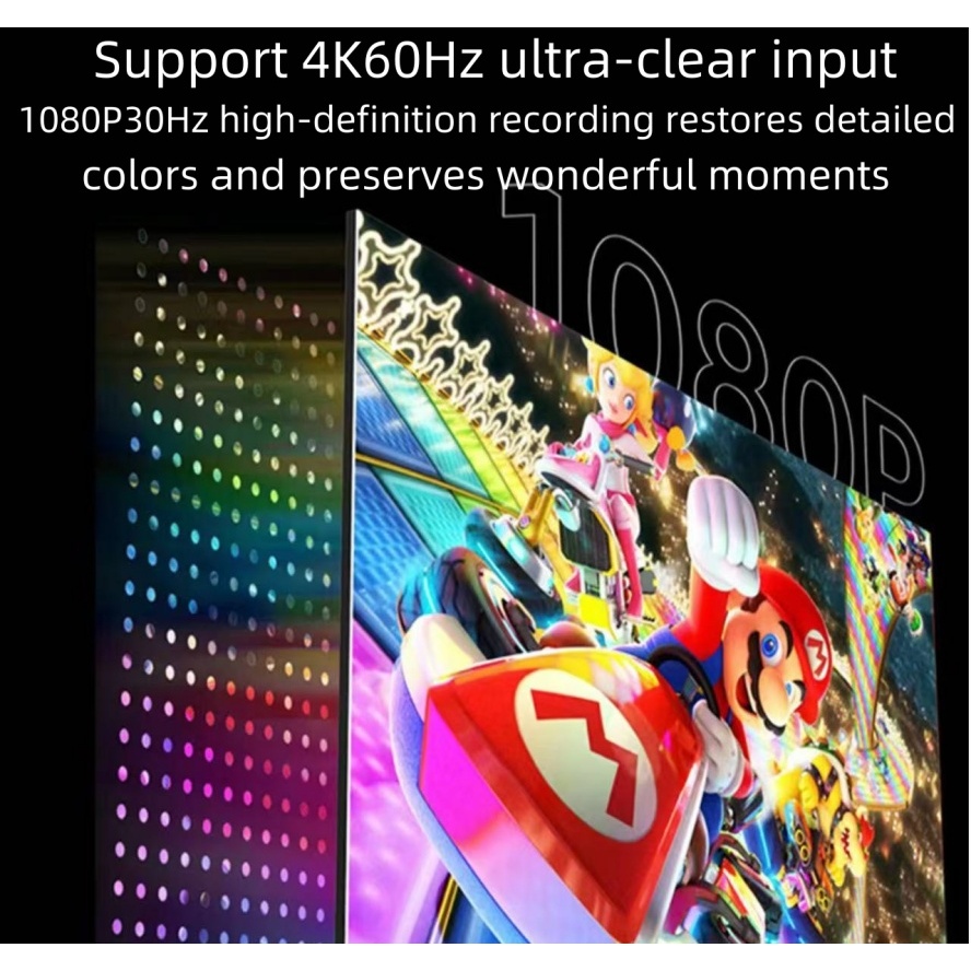 เอชดีเอ็มไอ HD Capture with Loop 4K 1080P Video Capture HD to type c 3.1 Video Capture Card /Mavis Link Audio Video
