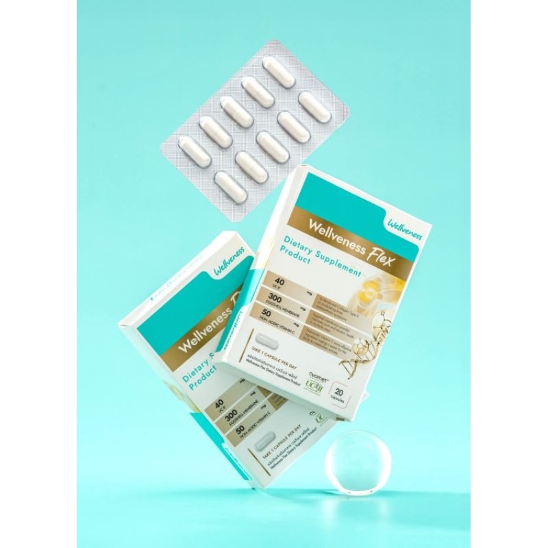 Wellflex ช่วยบำรุงกระดูก ไขข้อ และเส้นเอ็น ให้ดีขึ้น