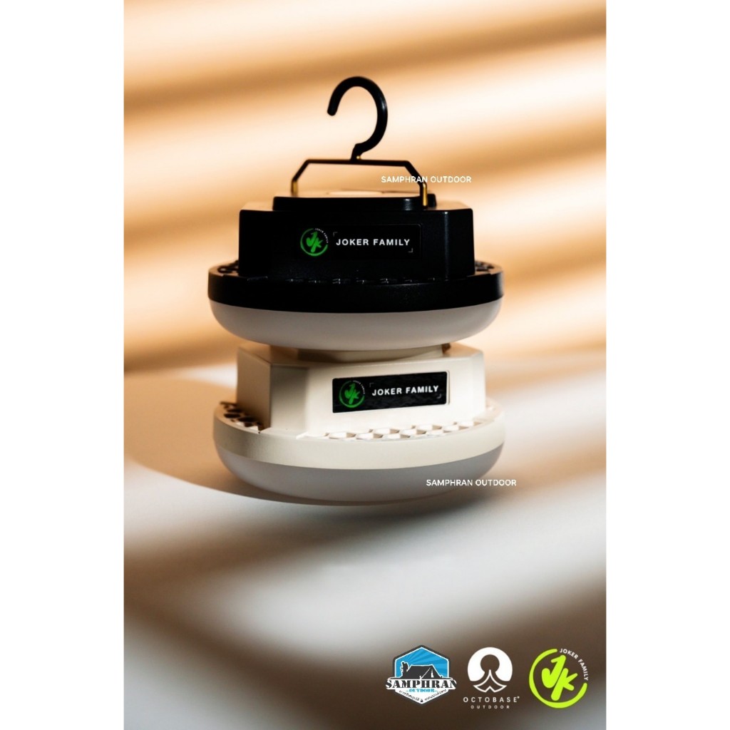 ส่งฟรี!! ส่งเร็ว พร้อมส่ง ของแท้ มีรับประกัน Octobase LED Mini UFO ไฟแค้มป์ปิ้ง พกพาสะดวก แถมกระเป๋าจัดเก็บ