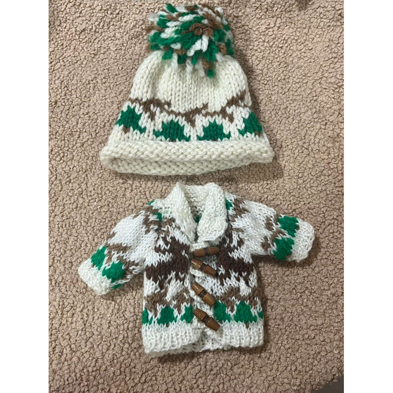 ชุดบลายธ์ knit coat&knit hat