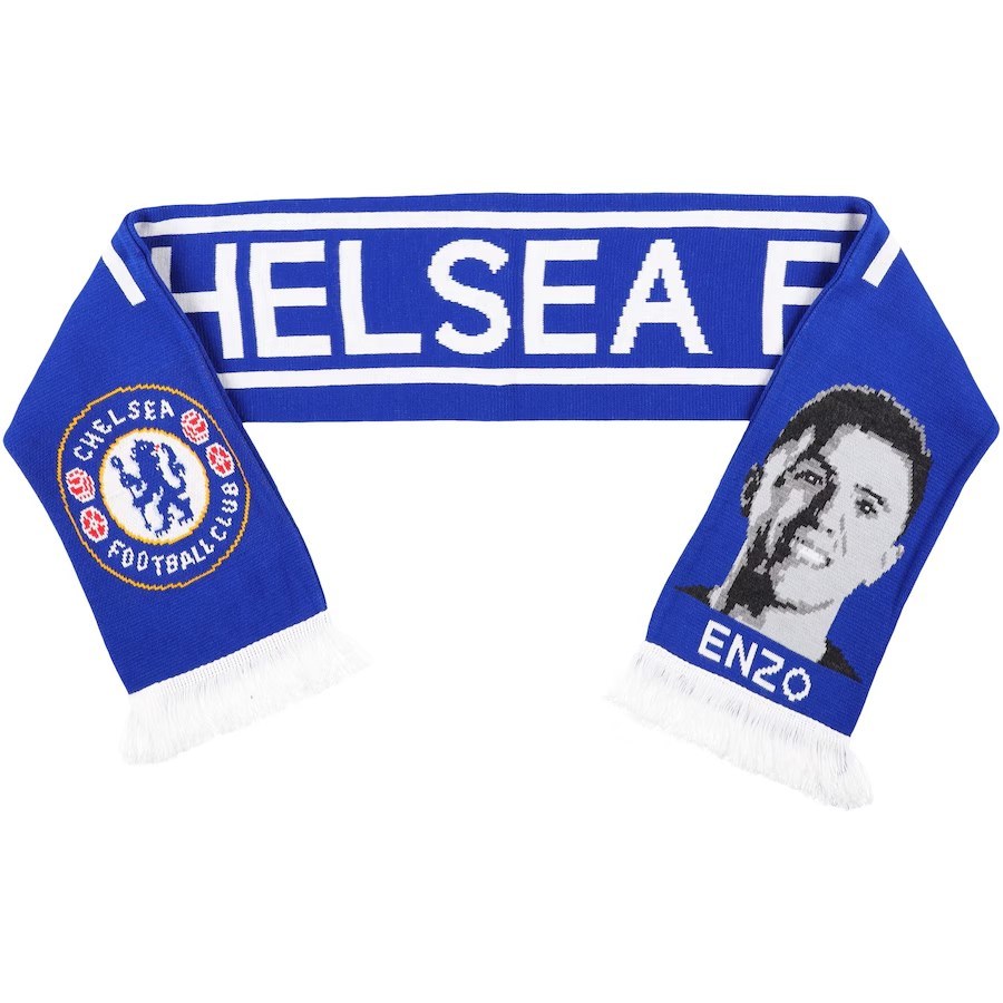 ผ้าพันคอ Chelsea FC ลิขสิทธิ์แท้  Enzo Fernandez 🟣