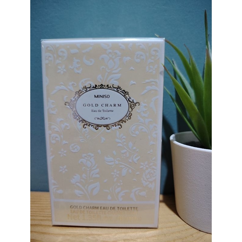 Miniso​ : น้ำหอม​ Gold​ Charm​ EAU​ de​ Toilette (40ml)