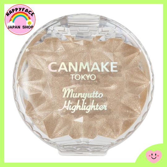 CAMMAKE MUNYUTTO HIGHLIGHTER 01 moonlight gem QUARTZ 3.8gCanmake Munyutto Highlighter 1 ชิ้น 3.8g (0