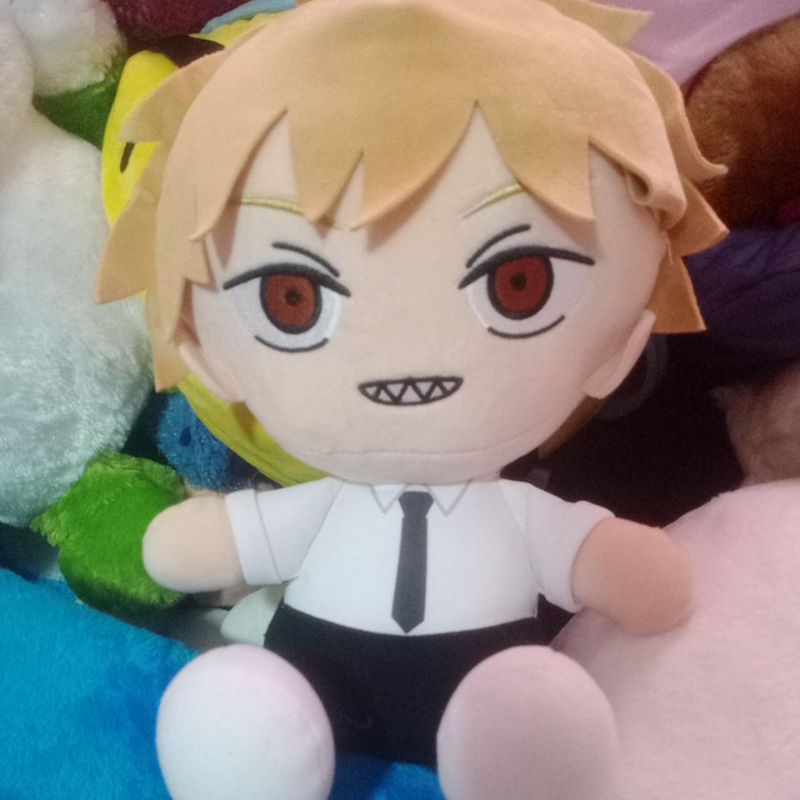 Chainsawman Big Plush Denge, Lying Down Toy, Plush Toy Pochita
