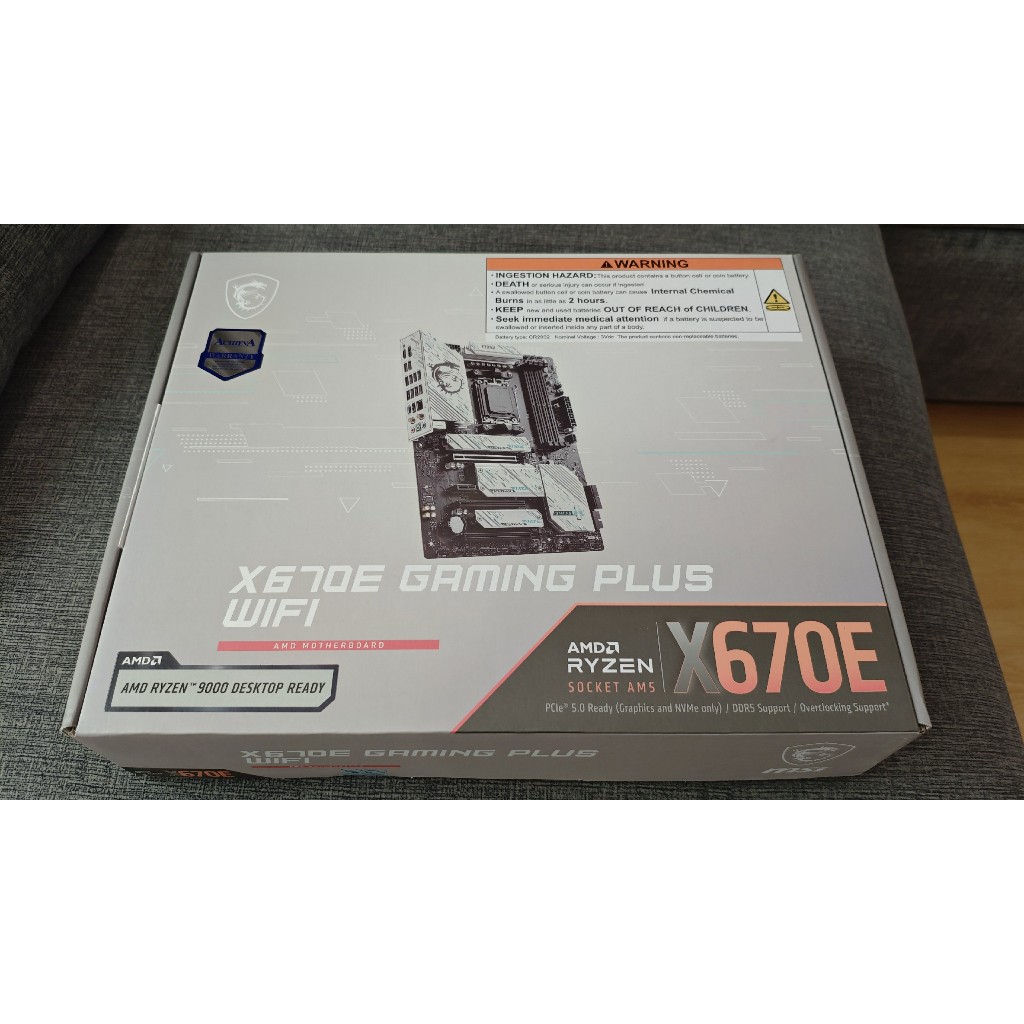 X670E GAMING PLUS WIFI ของใหม่ มือ 1