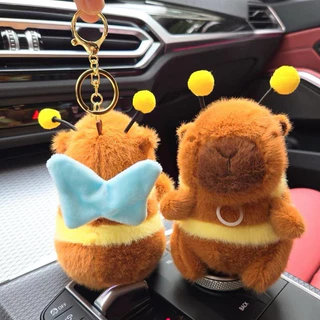 🔥Capybaraพร้อมส่งในไทยค่ะ🔥พวงกุญแจของเล่นตุ๊กตาคาปิบาร่า ห้อยใส่กระเป๋าทุกแบบตามที่ชอบนะคะ