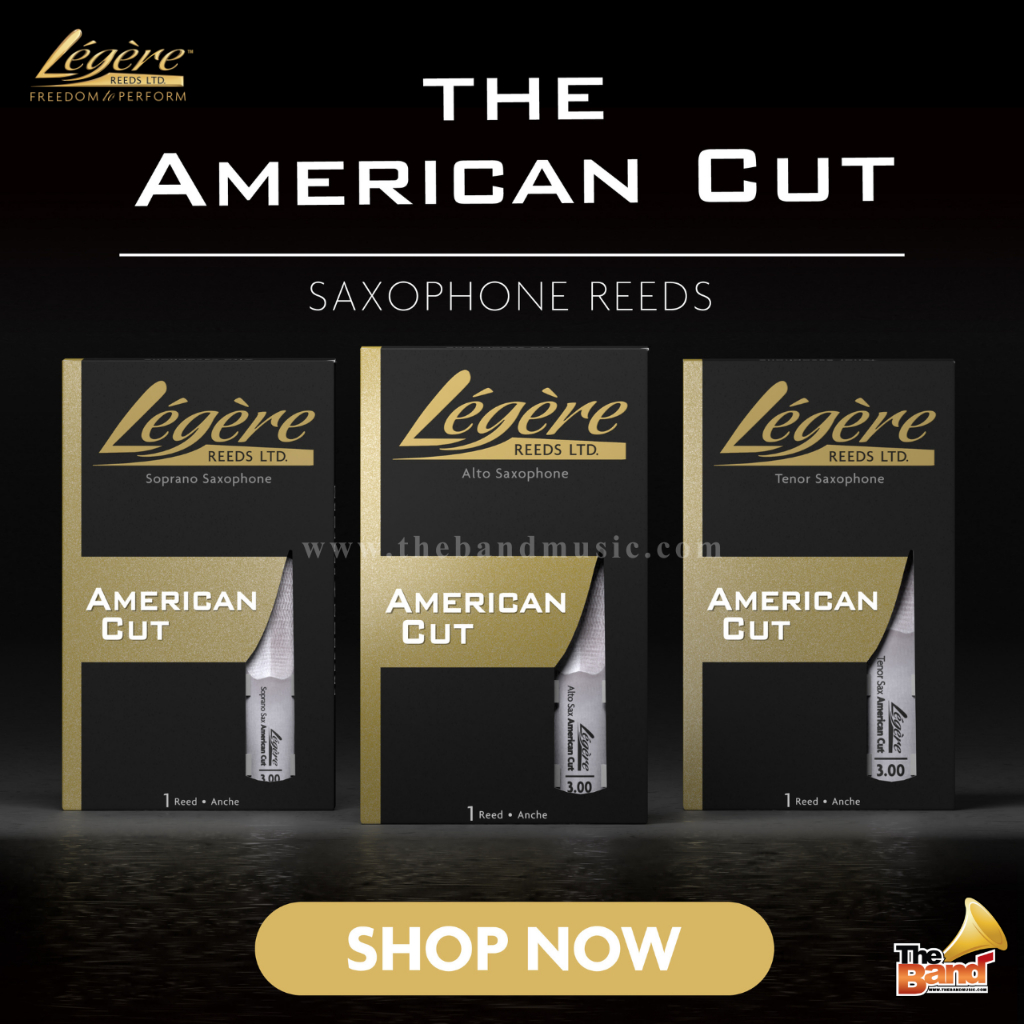 Legere American Cut Alto Saxophone Reed ลิ้นพลาสติก อัลโต แซกโซโฟน