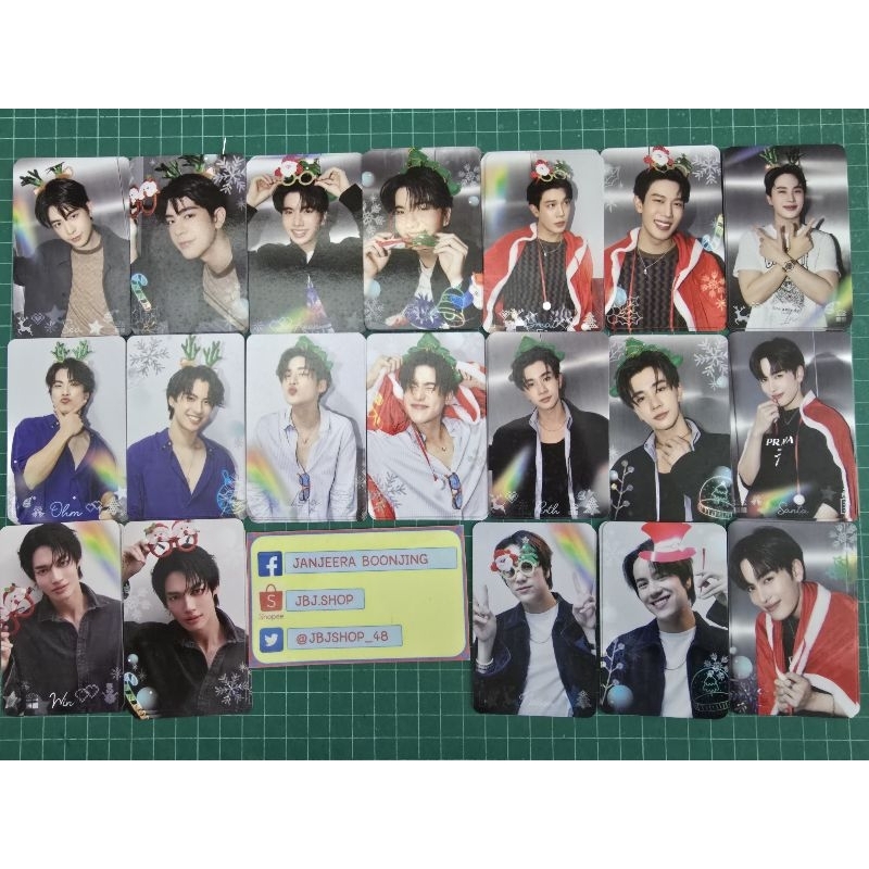 (2) GMMTV Official Merchandise BOYS COLLECTIBLE RANDOM CARD Christmas Collection