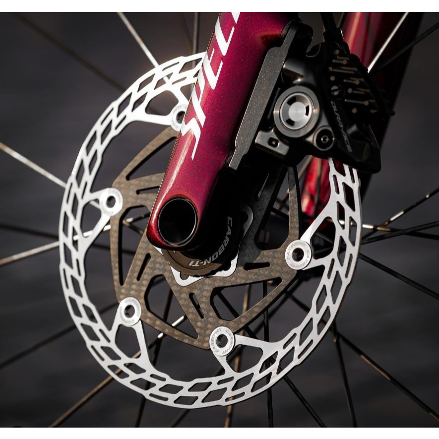 ใบดิส CARBON-TI Disc Rotor X-Rotor SteelCarbon 3 Center Lock 160mm