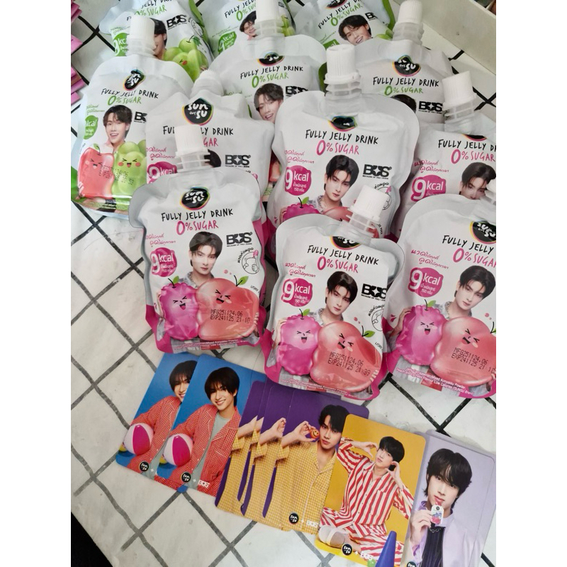 พร้อมส่ง การ์ด Sunsu X BUS **พร้อมถุงดูด**