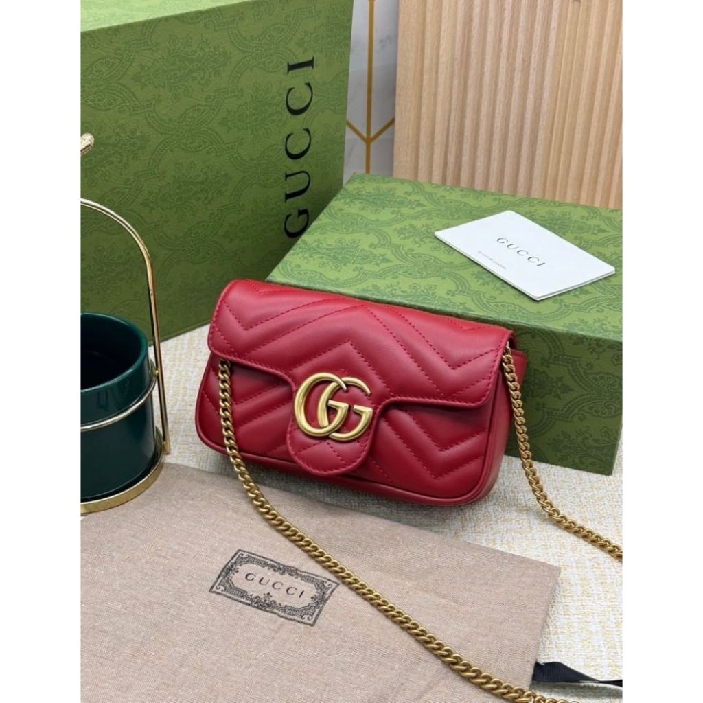 New Gucci Marmont  bag  Vip * size 16.5