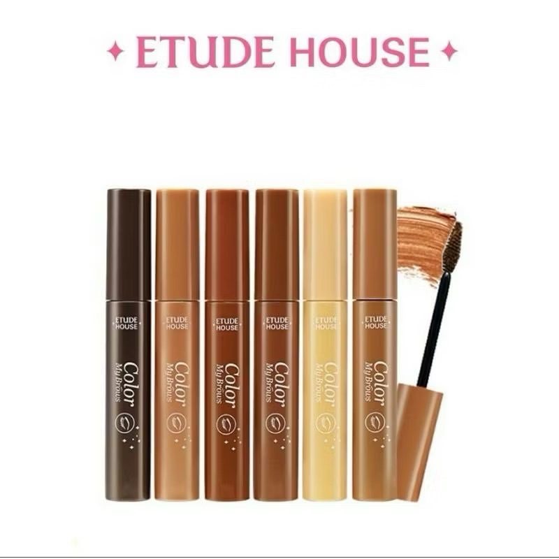 {🍒 พร้อมส่ง : ลด 50% ในไลฟ์} Etude House Color My Brows ETUDE Color My Brows มาสคาร่าคิ้ว