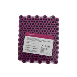 FUSHINO *100หลอด* K3 EDTA 3.0 ML 13X75 MM. 100หลอด