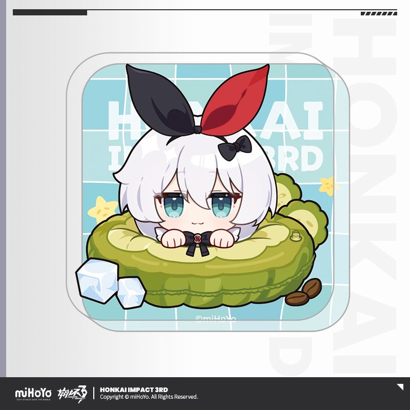 [Pre-order/อ่านรายละเอียดก่อนสั่ง] แม่เหล็กติดตู้เย็น Honkai Impact 3rd x KFC